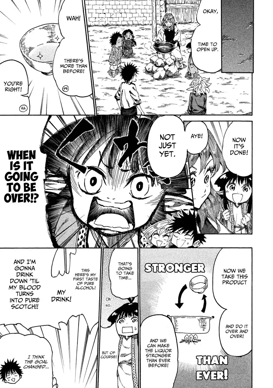 Mazumeshi Elf to Yuboku gurashi Chapter 15 17